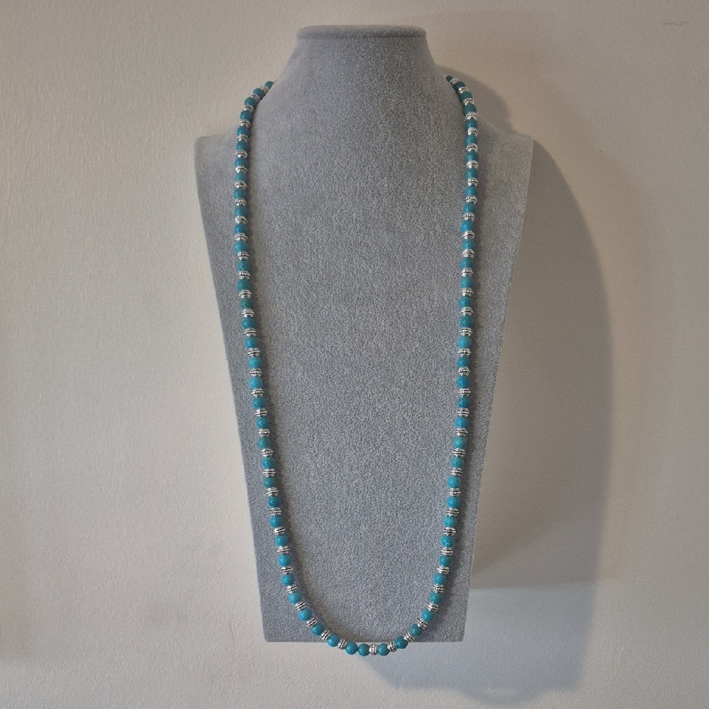 Certificate Of Authenticity W/purchase Turquoise Necklace & Braclet